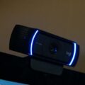 Webcam on a laptop