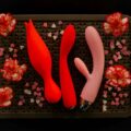 sex toys on a brown tray